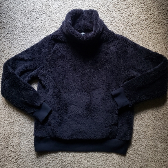 Lukka Luk Sherpa Fleece Mockneck Pullover Sweater - Picture 1 of 10